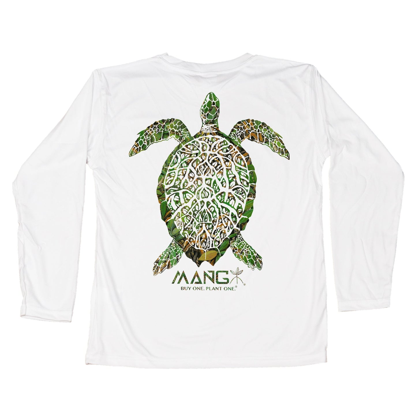 MANG Grassy Turtle - Youth - YS-White