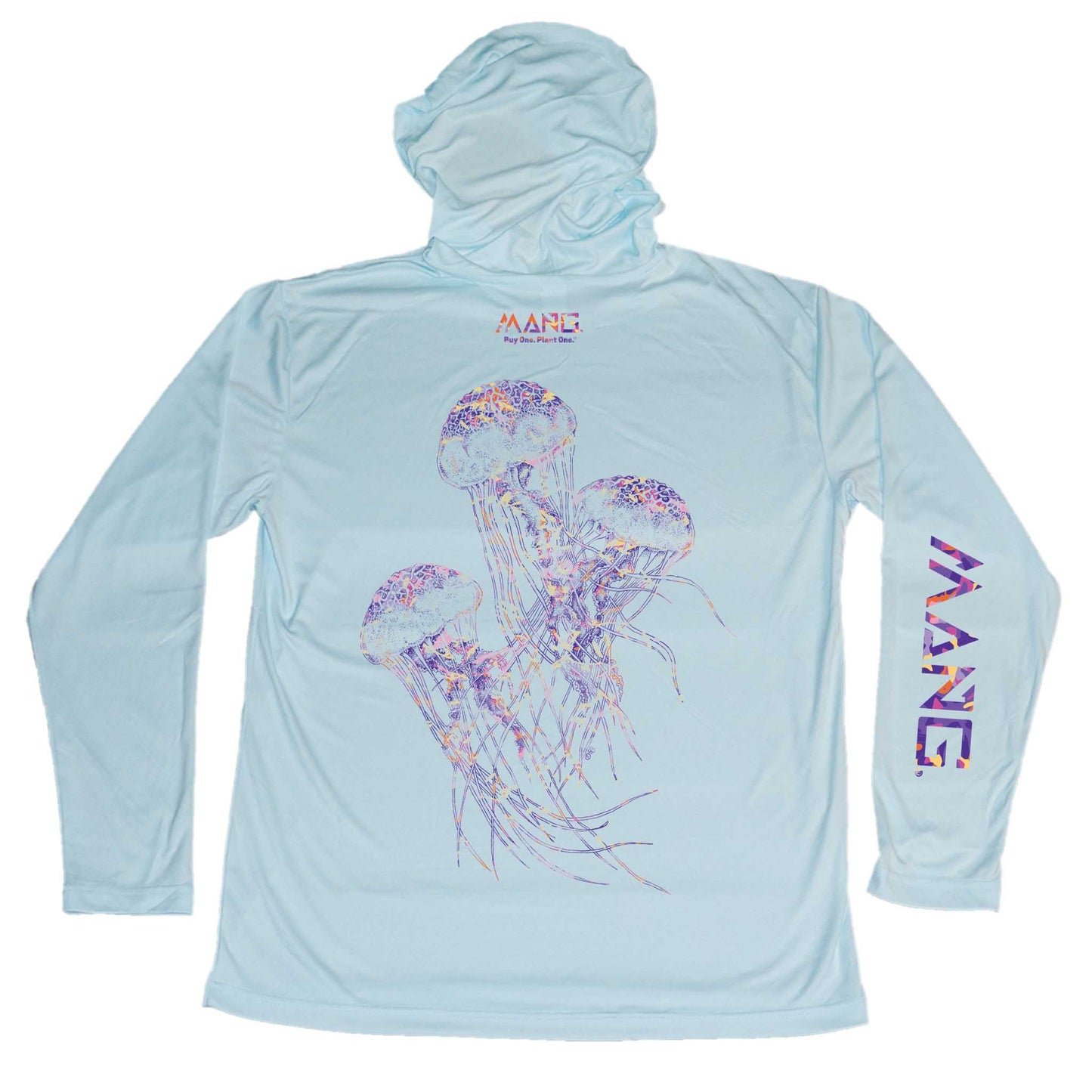 MANG Jellyfish MANG Hoodie - S-Arctic Blue