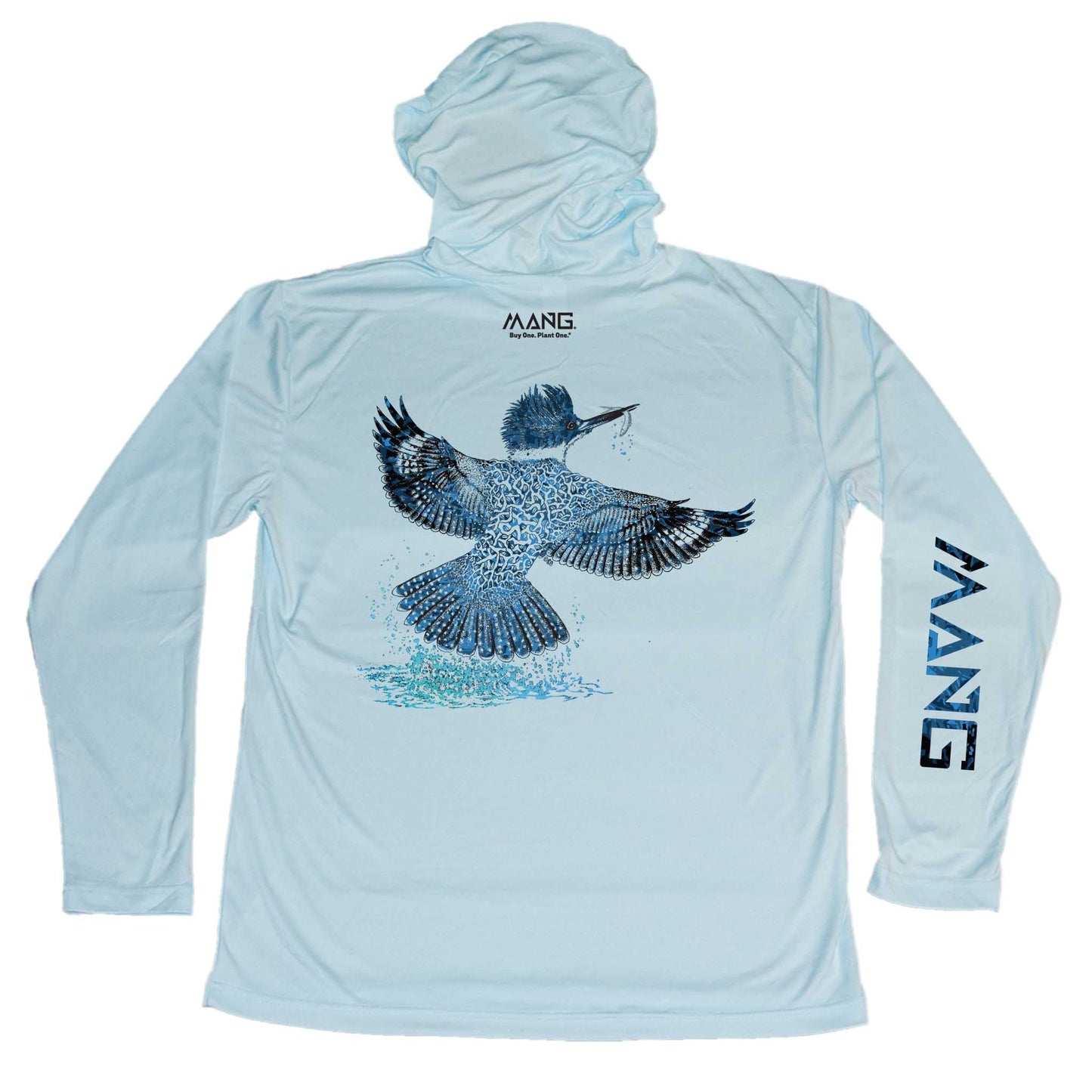 MANG Kingfisher MANG Hoodie - S-Arctic Blue