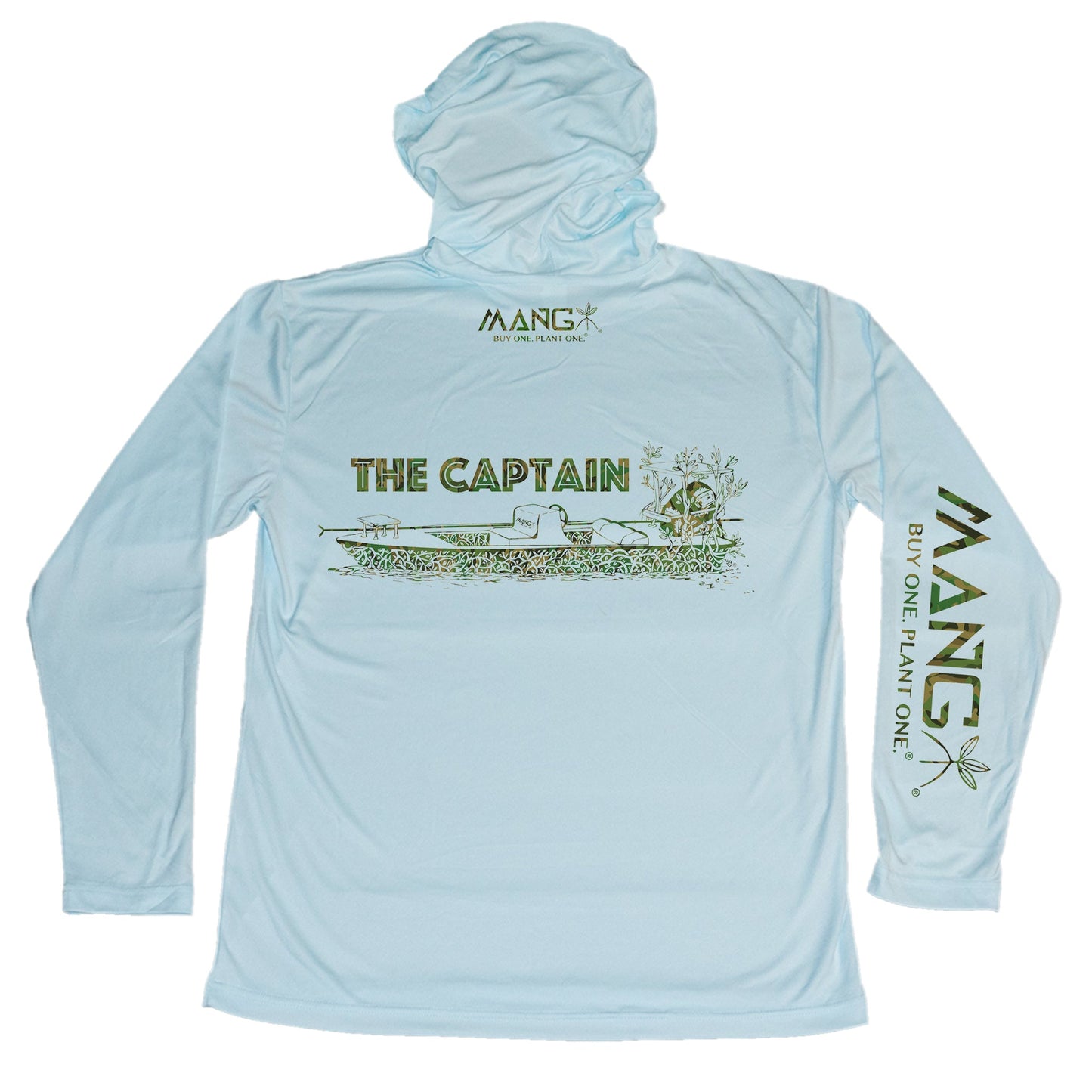 MANG The Captain Hoodie - S-Arctic Blue