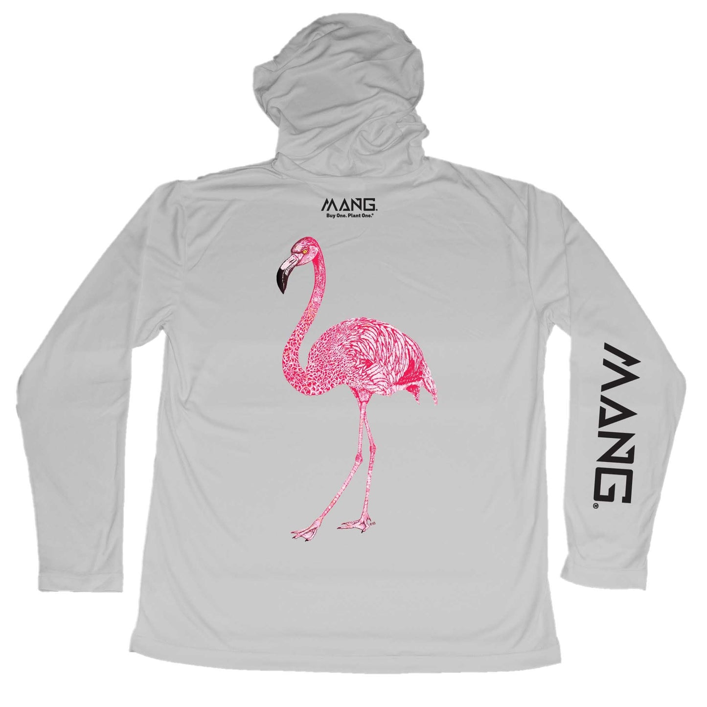 MANG Flamingo MANG Hoodie - S-Pearl Grey