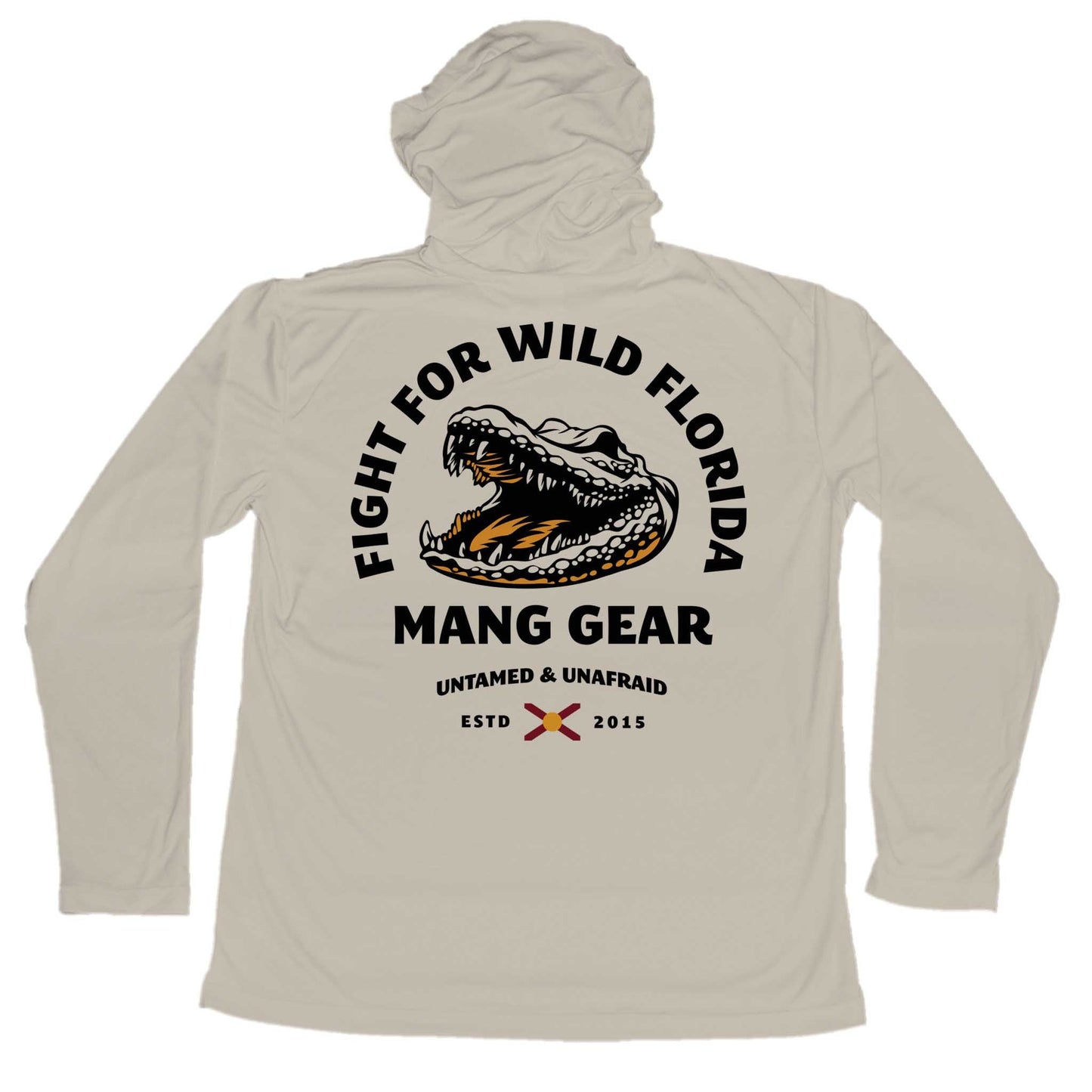 MANG Fight For Wild Florida Gator Hoodie - S-Tan