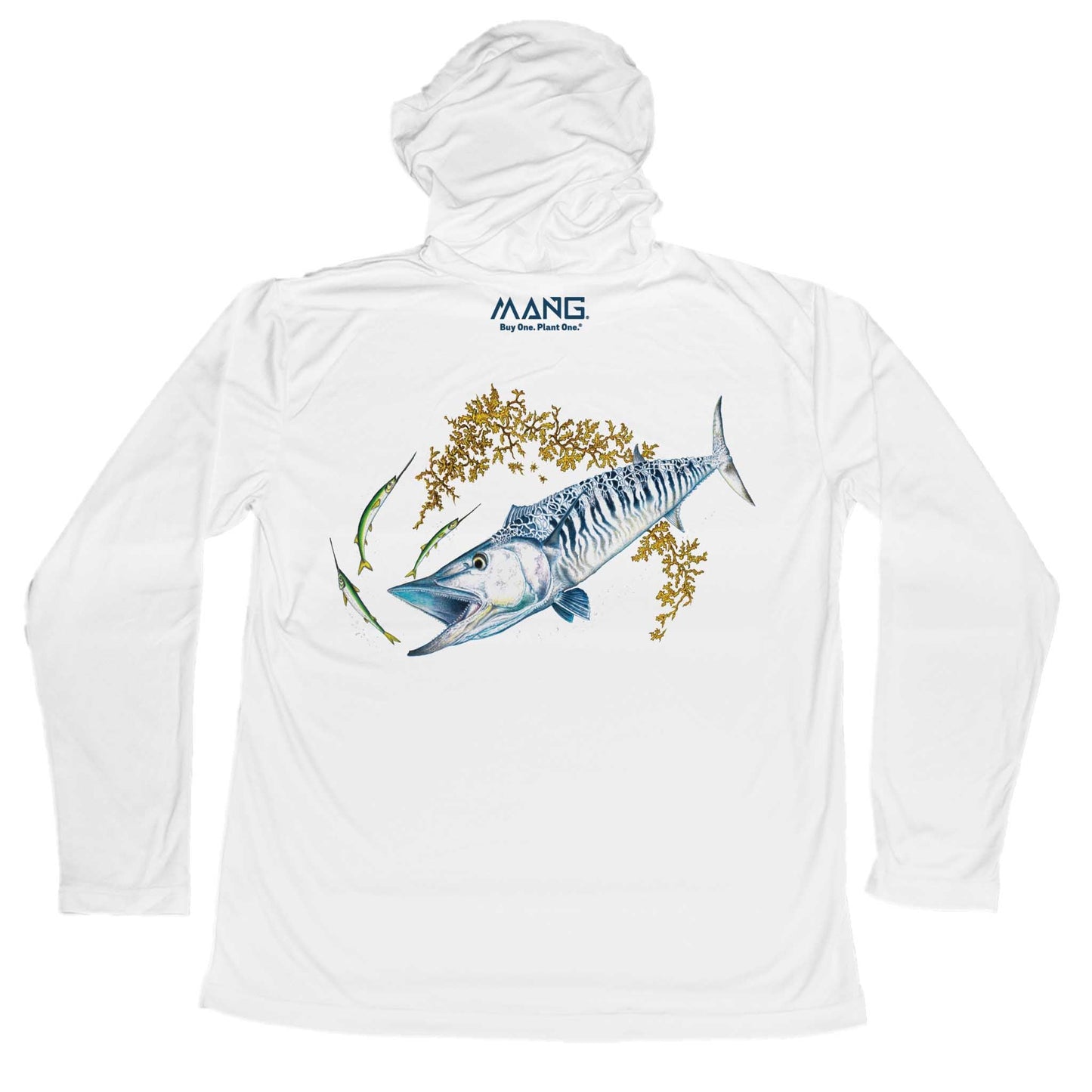 MANG Wahoo MANG Hoodie - S-White