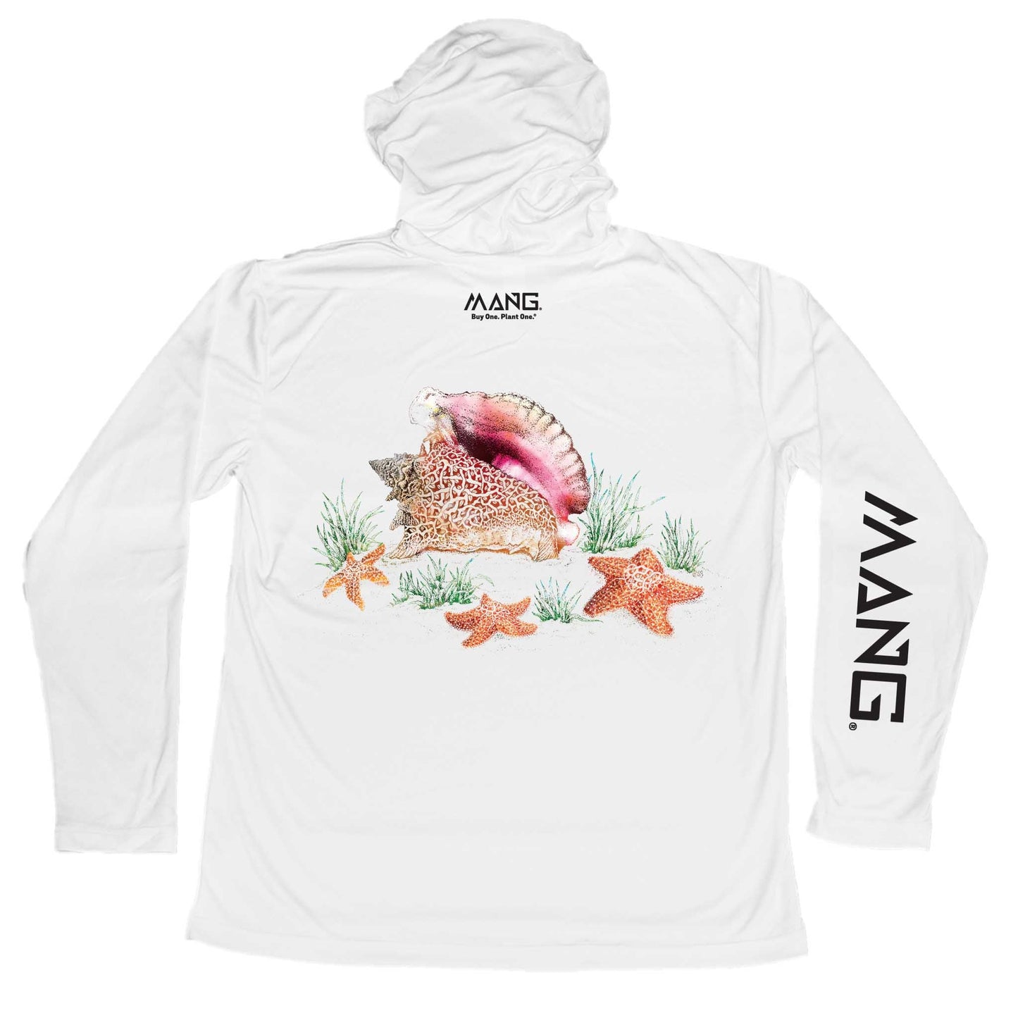 MANG Conch MANG Hoodie - S-White