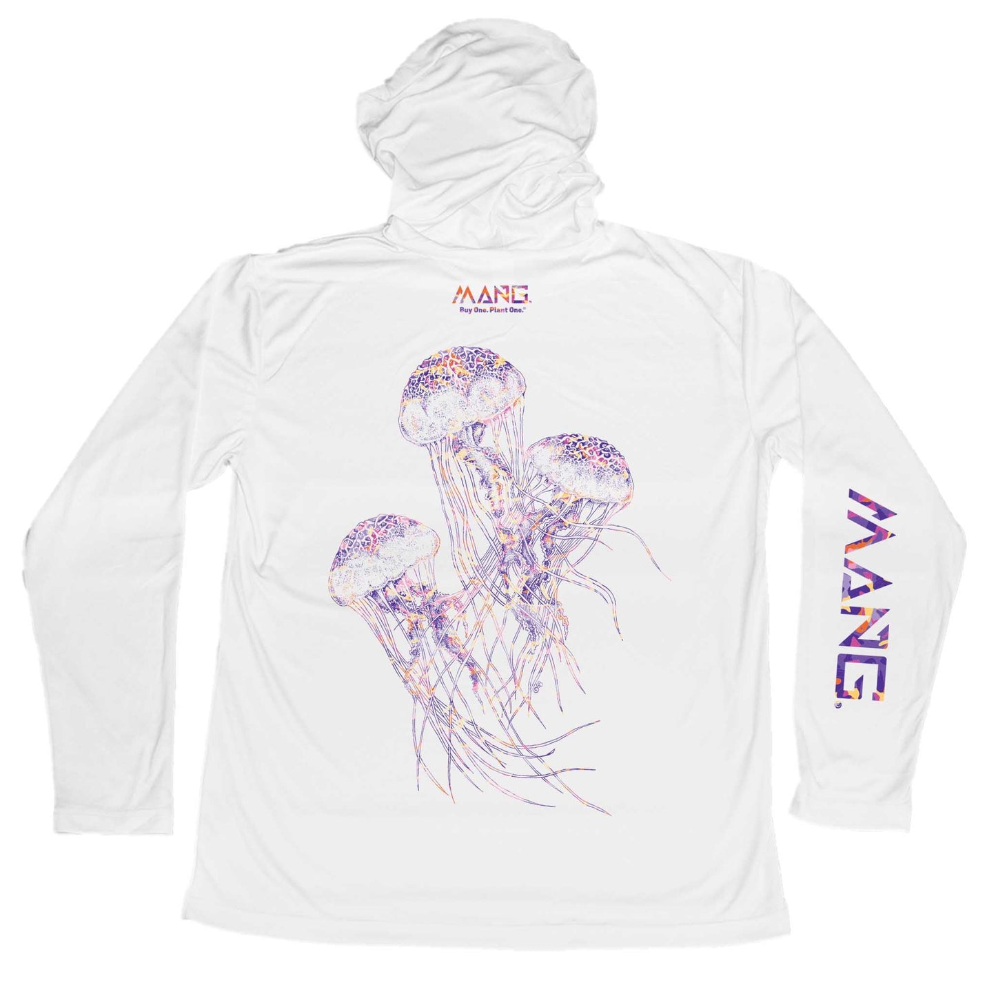 MANG Jellyfish MANG Hoodie - S-White