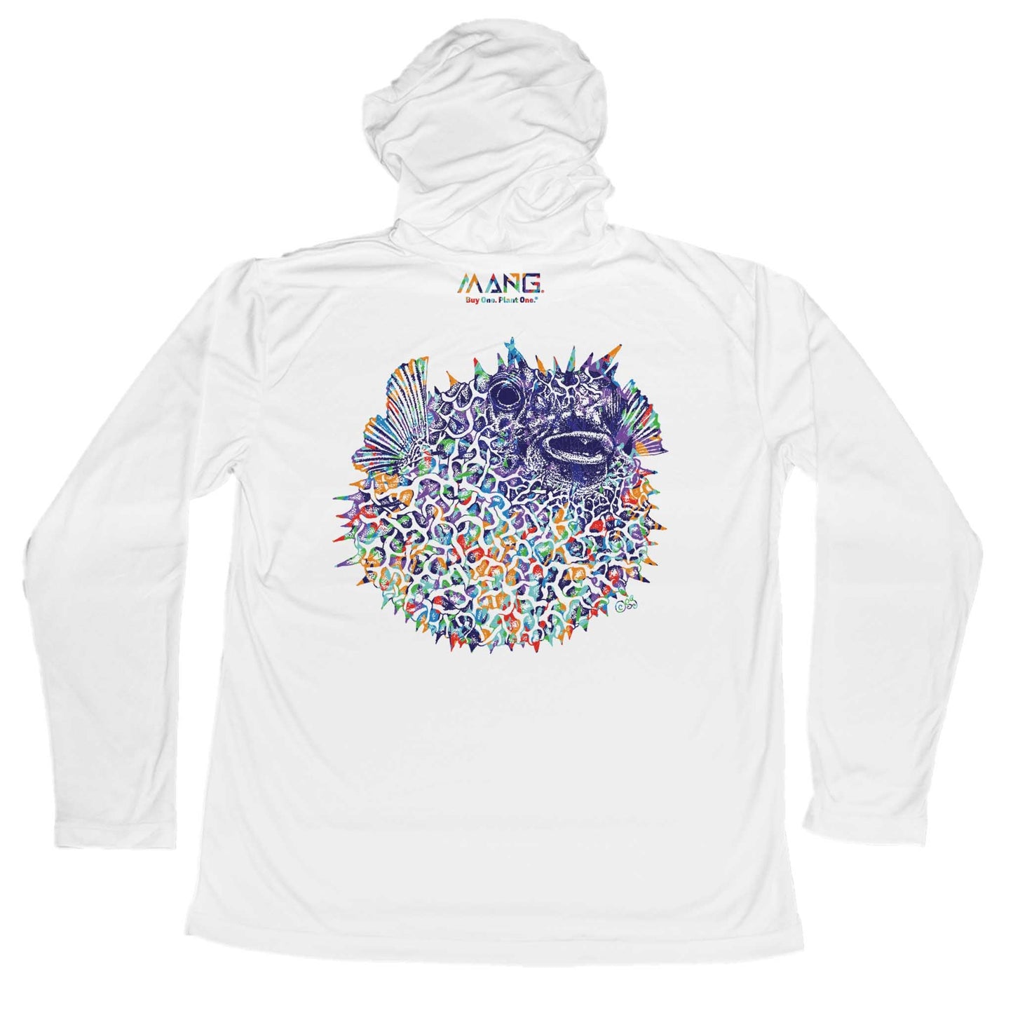 MANG Pufferfish MANG - Youth - Hoodie - YXS-White