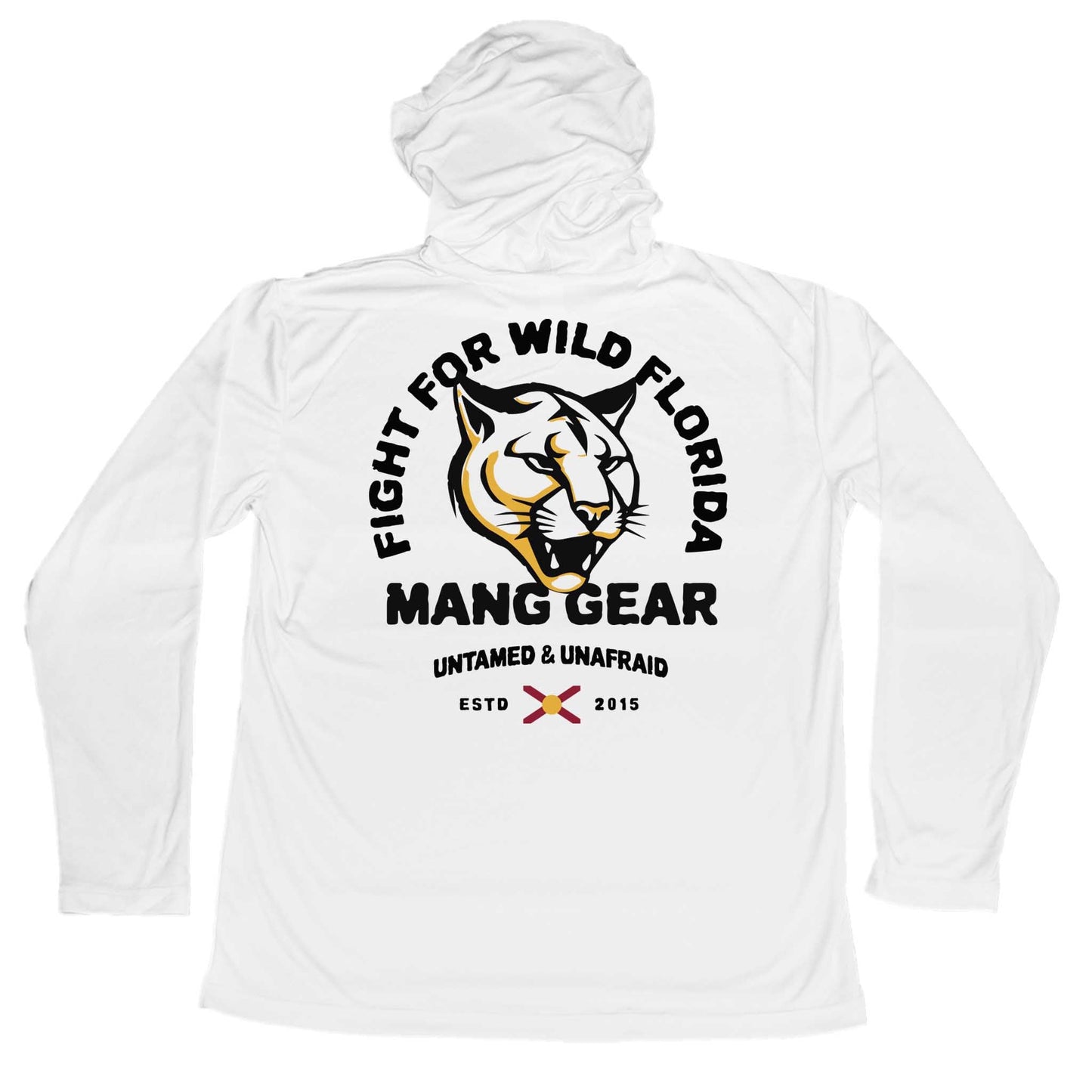 MANG Fight For Wild Florida Panther - Youth - Hoodie - YXS-White