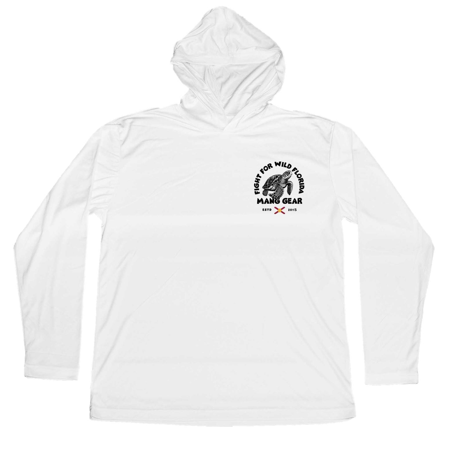 MANG Fight For Wild Florida Sea Turtle Hoodie - -