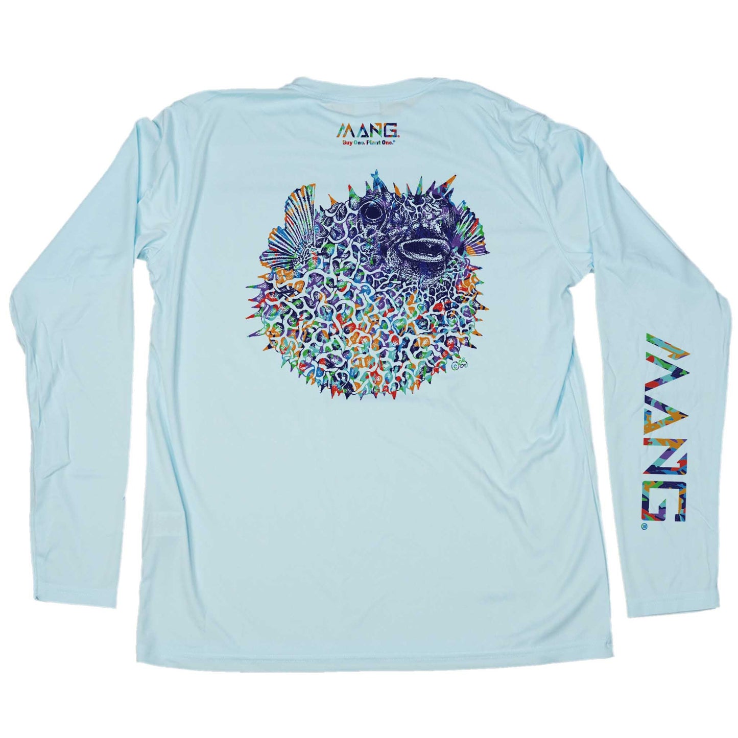 MANG Pufferfish MANG - LS - XS-Arctic Blue