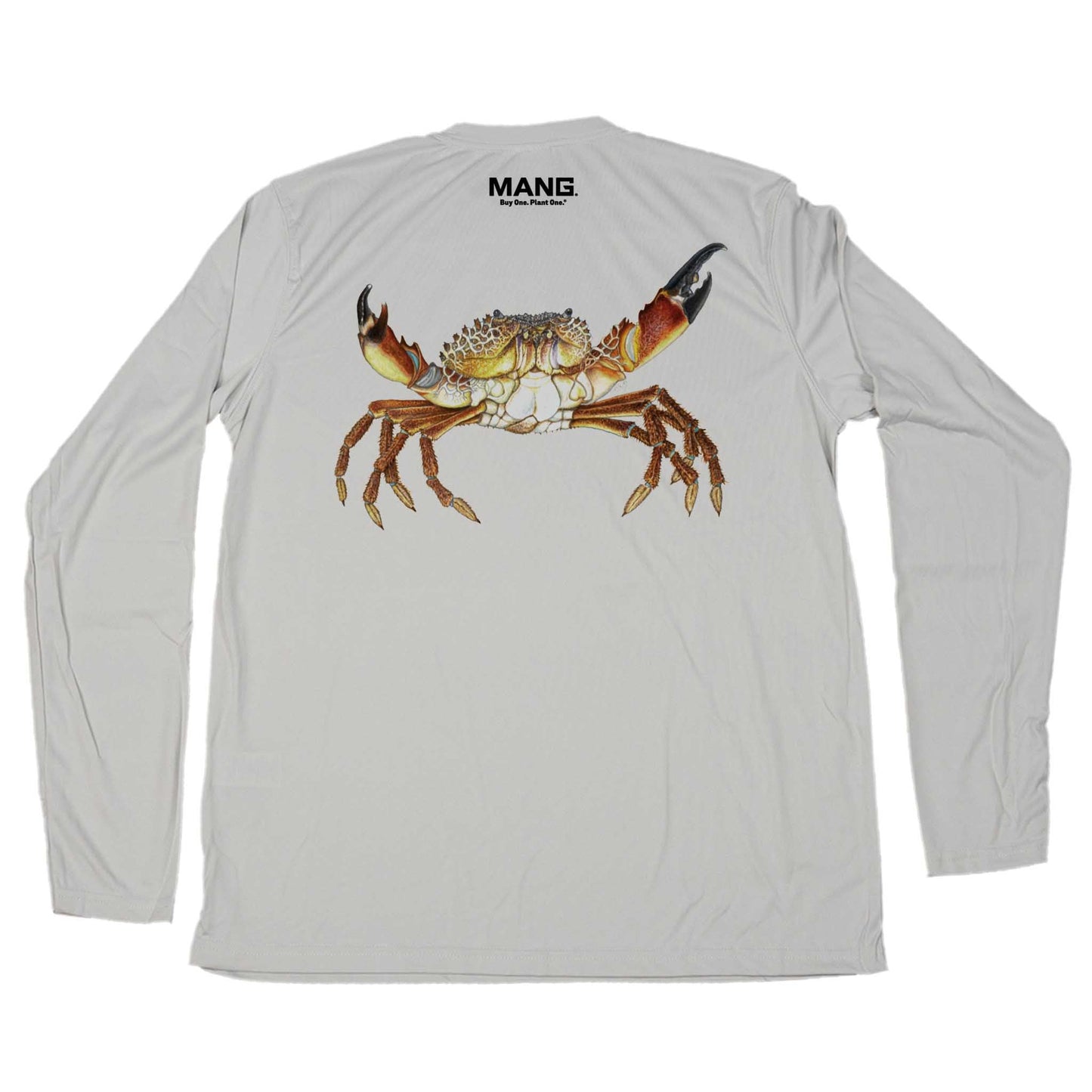 MANG Stone Crab MANG - LS - XS-Pearl Gray