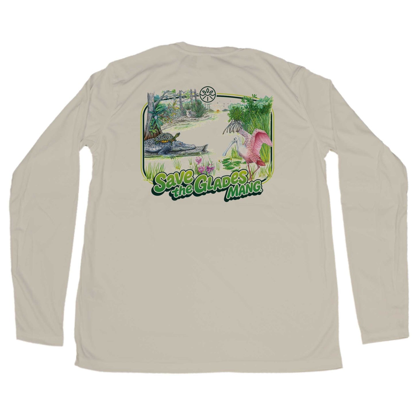 MANG Save the Glades MANG - LS - XS-Tan