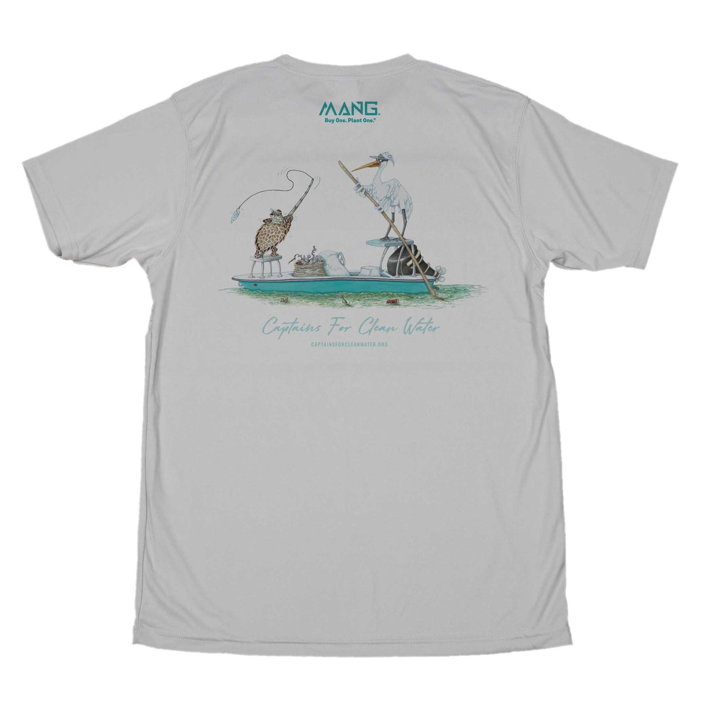 MANG Captain Cleanwater - SS - XS-Pearl Grey