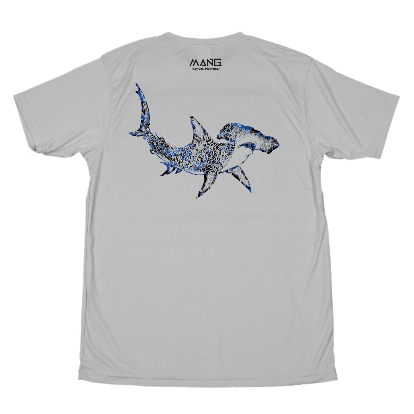 MANG Hammerhead Shark MANG - SS - XS-Pearl Grey