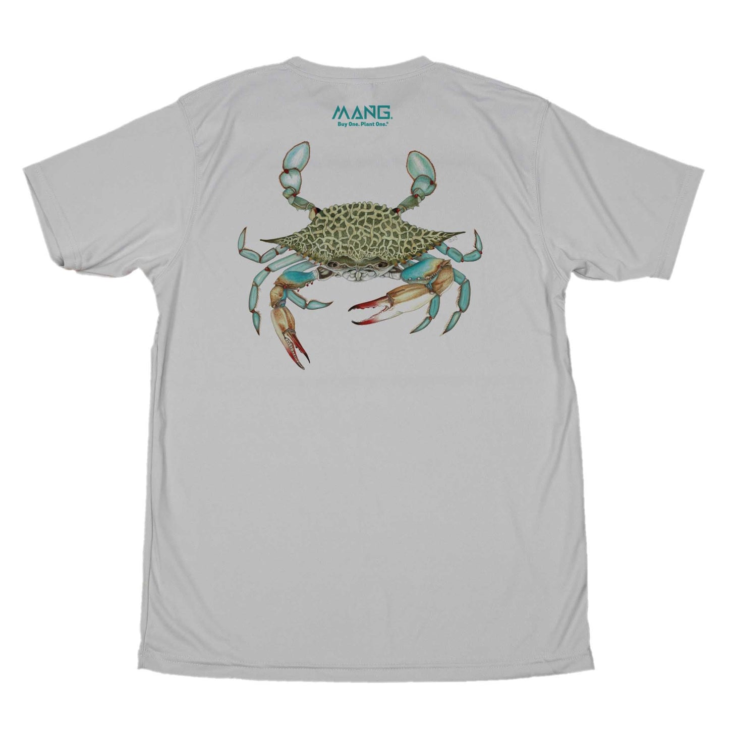 MANG Blue Crab MANG - SS - XS-Pearl Grey