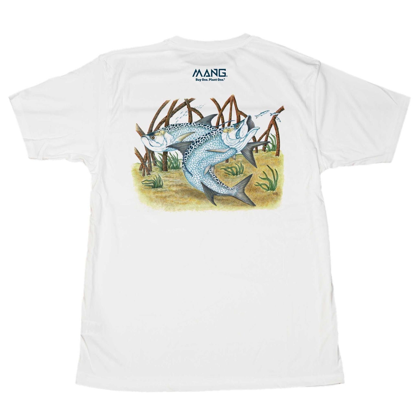 MANG Tarpon School MANG - SS - XS-White