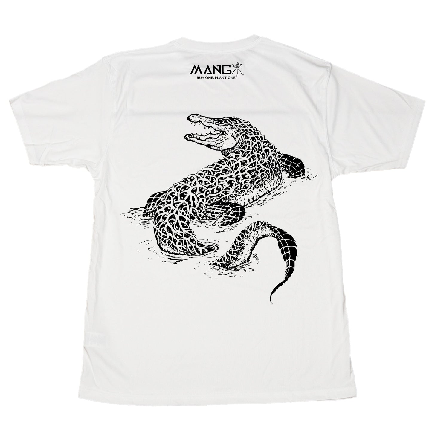 MANG Gator MANG - SS - XS-White