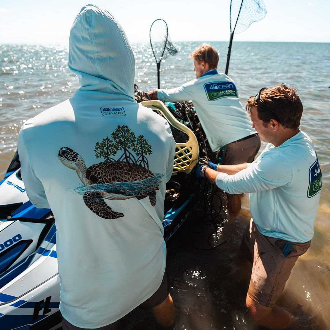 MANG 4ocean Turtle Eco Hoodie - Men's - -