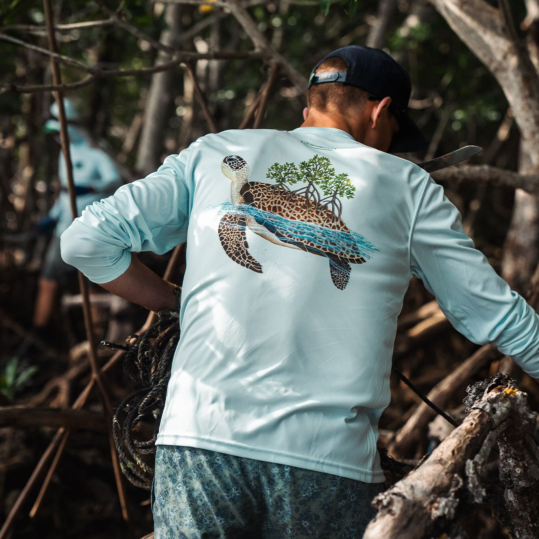 MANG 4ocean Turtle Eco LS - Men's - -