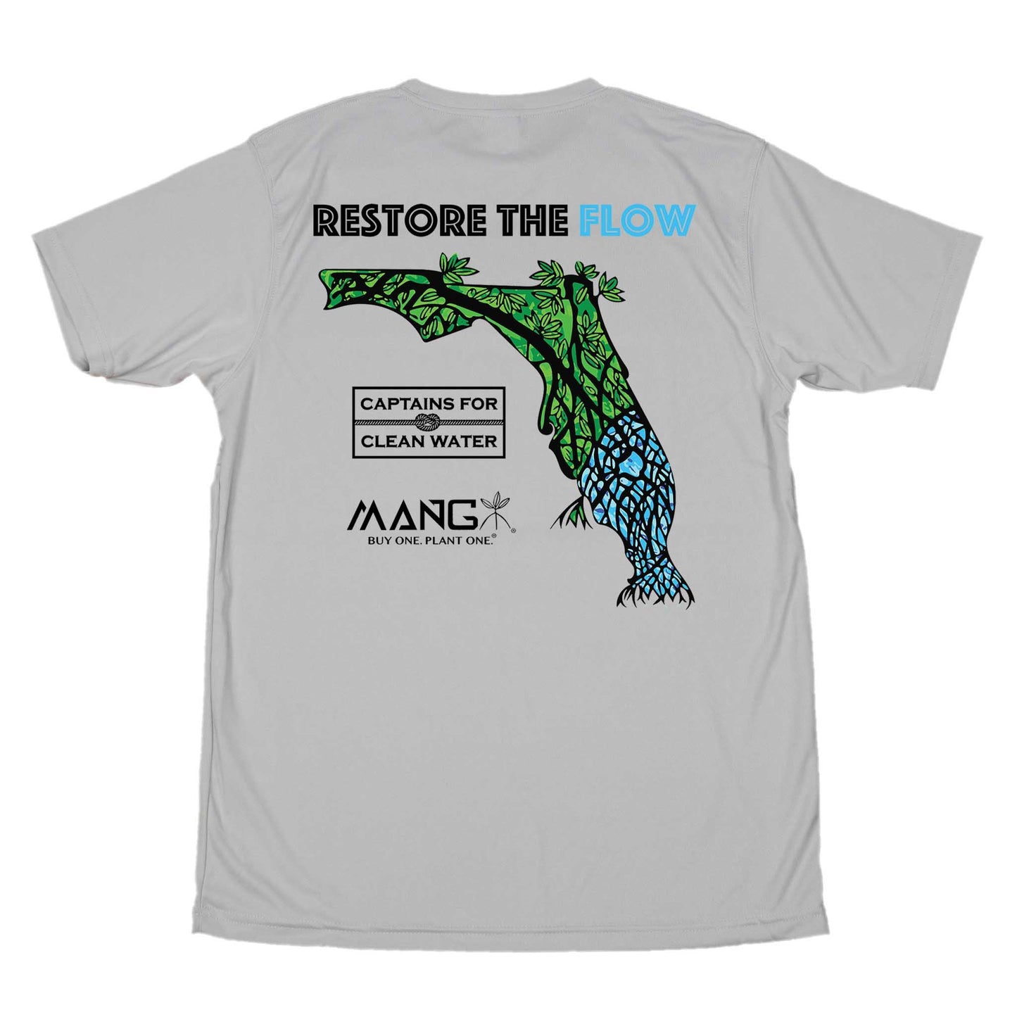MANG Restore The Flow ™ - SS - XS-Pearl Gray