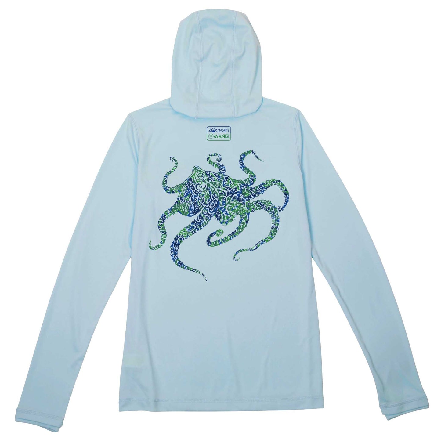MANG 4ocean Octamang Premium Hoodie - Women's - XS-Arctic Blue