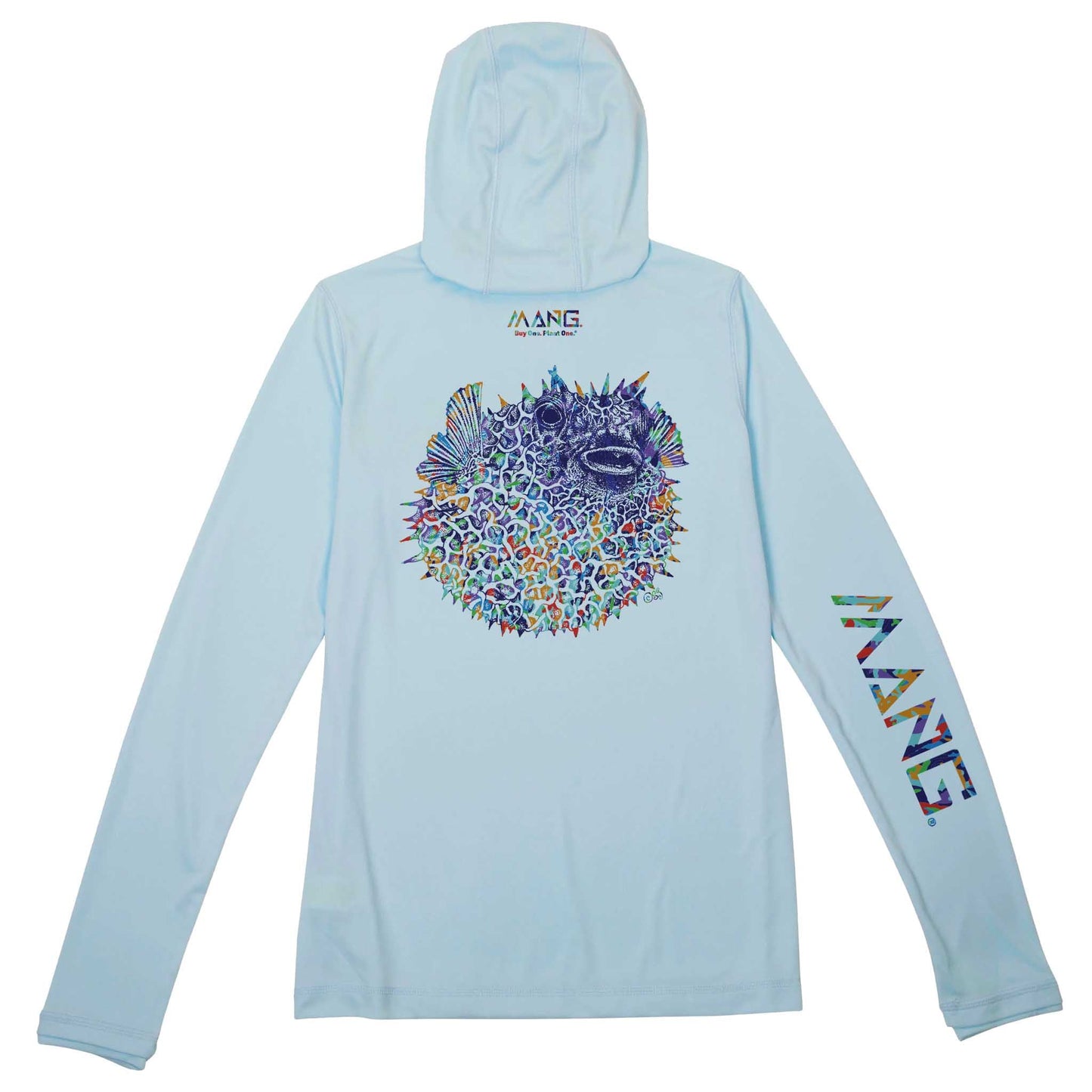 MANG Pufferfish MANG Premium Hoodie - Women's - XS-Arctic Blue