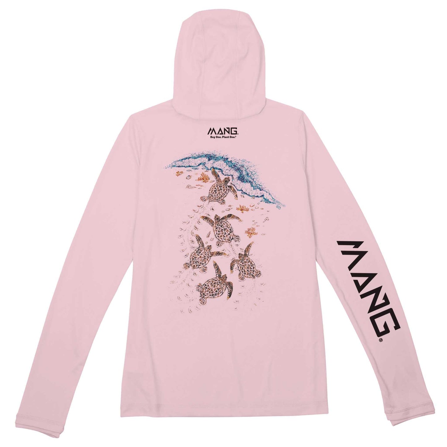 MANG Turtle Crawl MANG Premium Hoodie - Women's - XS-Pink