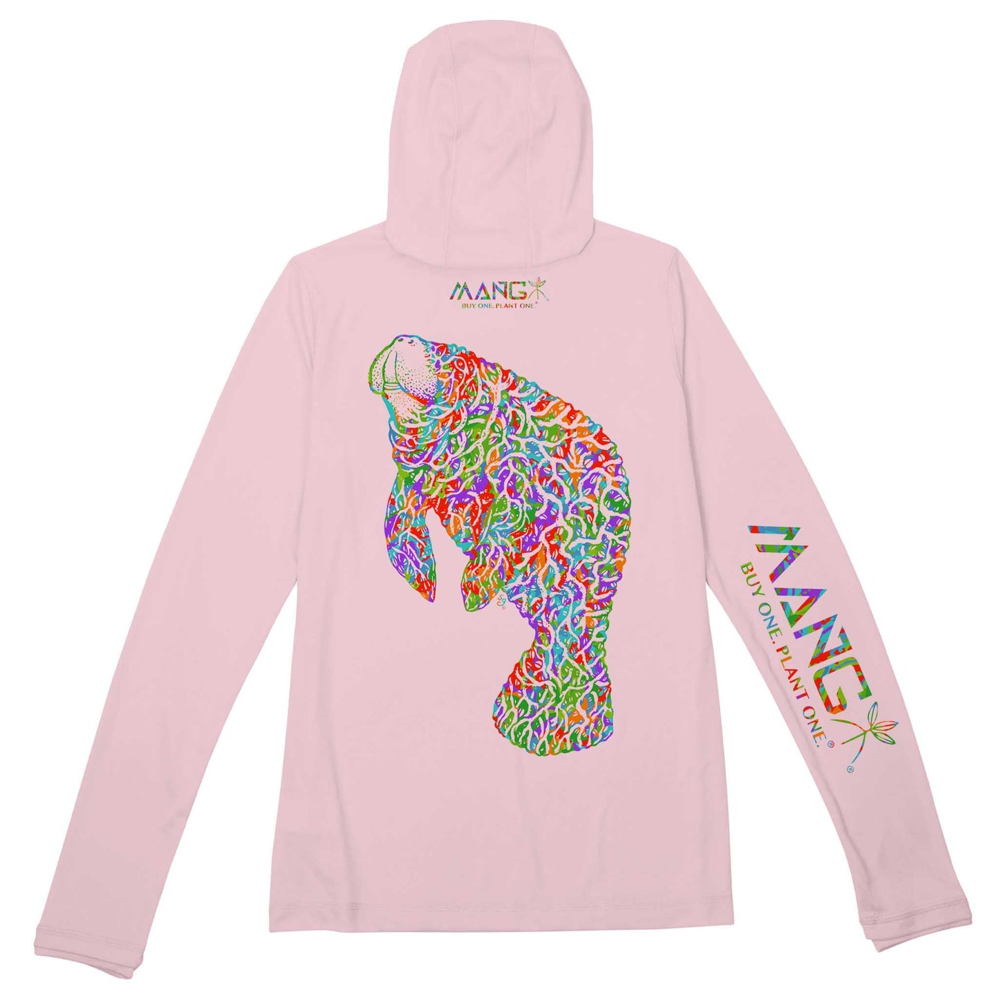 MANG Bimini Twist Mangatee Premium Hoodie - Women's - XS-Pink