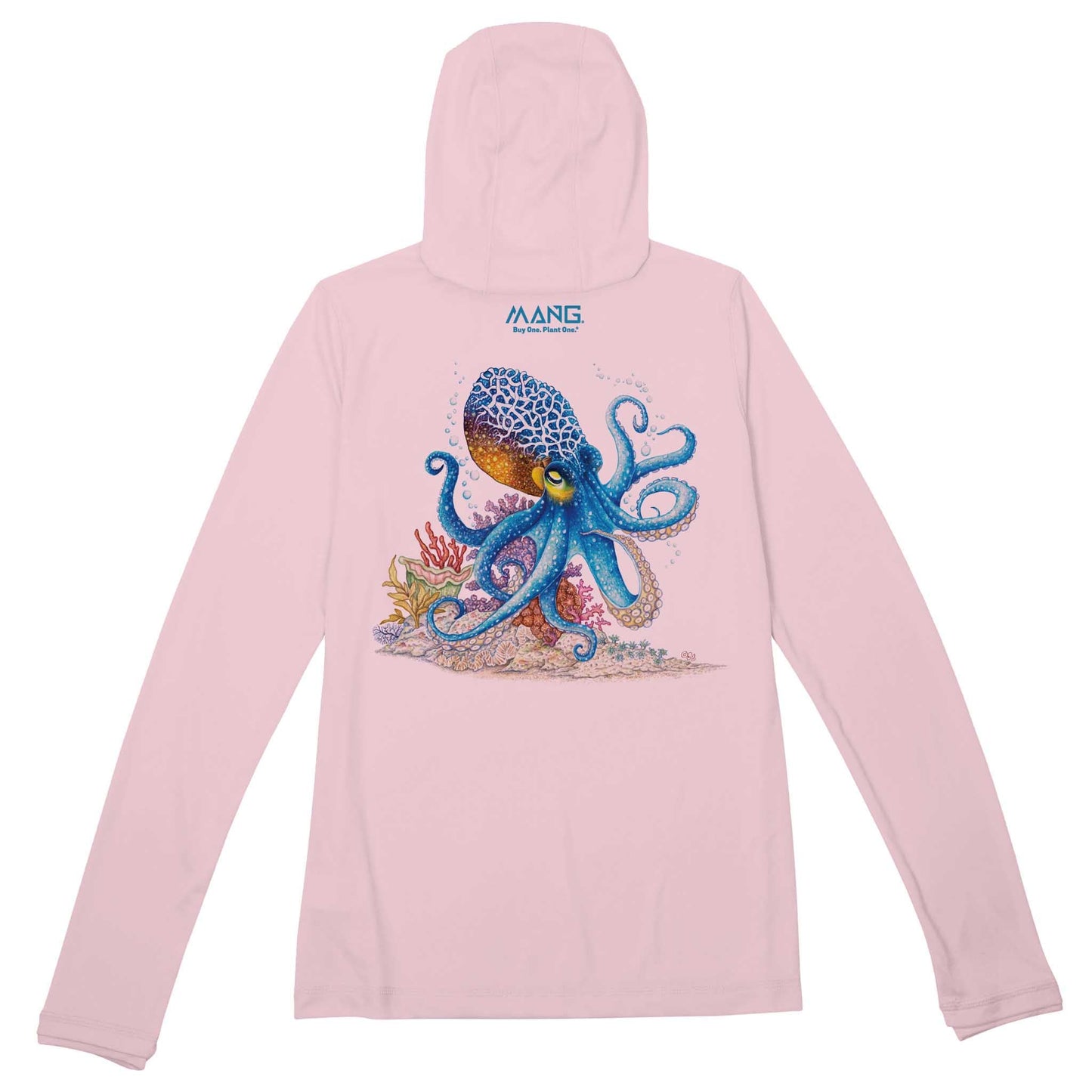 MANG Octopus MANG Premium Hoodie - Women's - XS-Pink