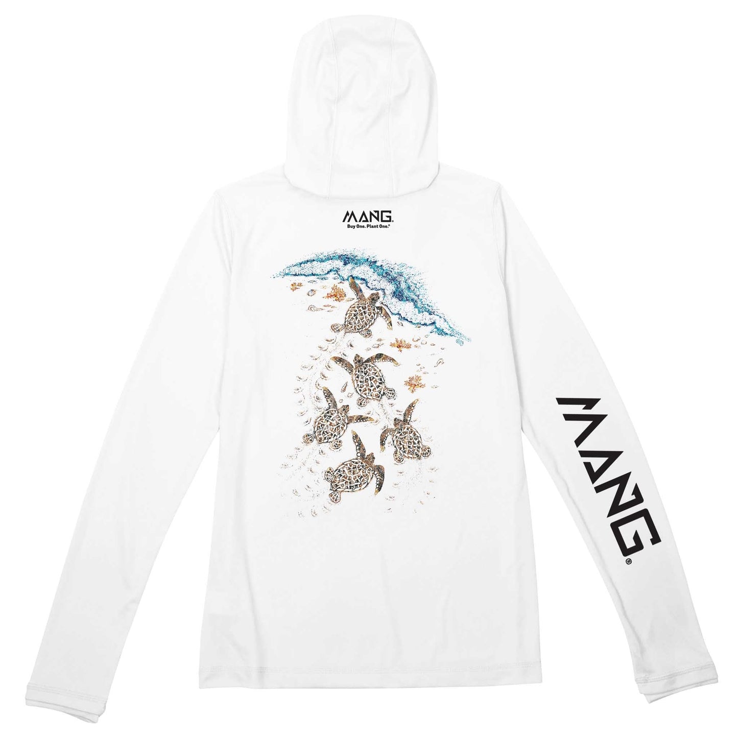MANG Turtle Crawl MANG Premium Hoodie - Women's - XS-White