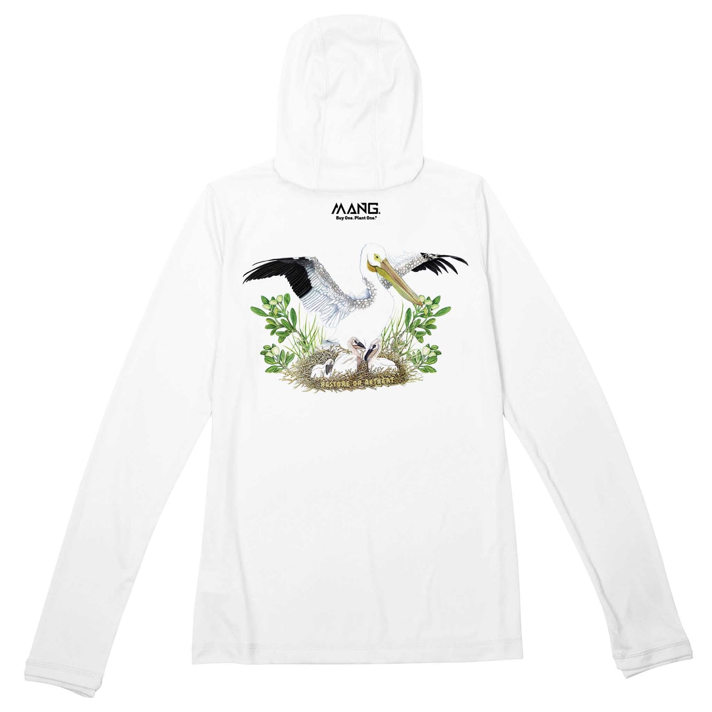 MANG White Pelican MANG Premium Hoodie - Women's - XS-White