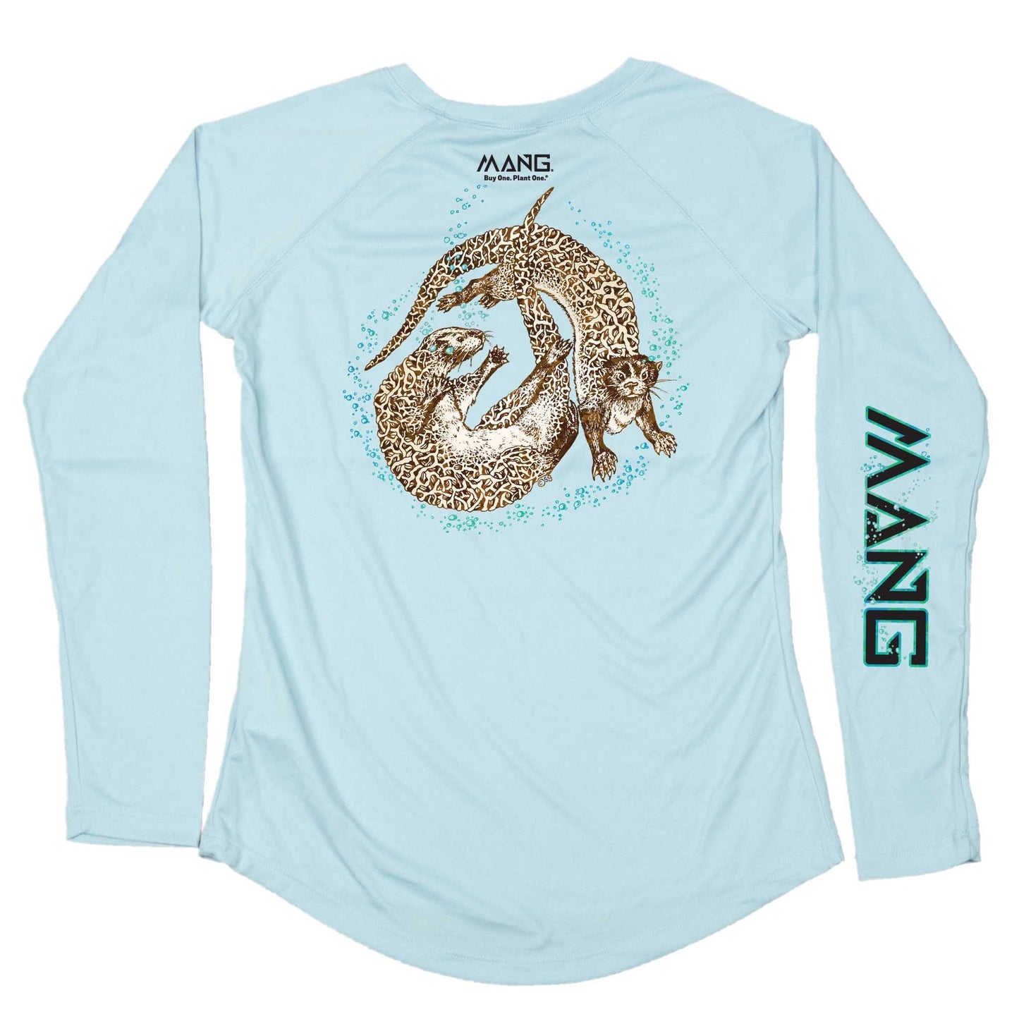 MANG River Otter MANG - Women's - LS - XS-Arctic Blue