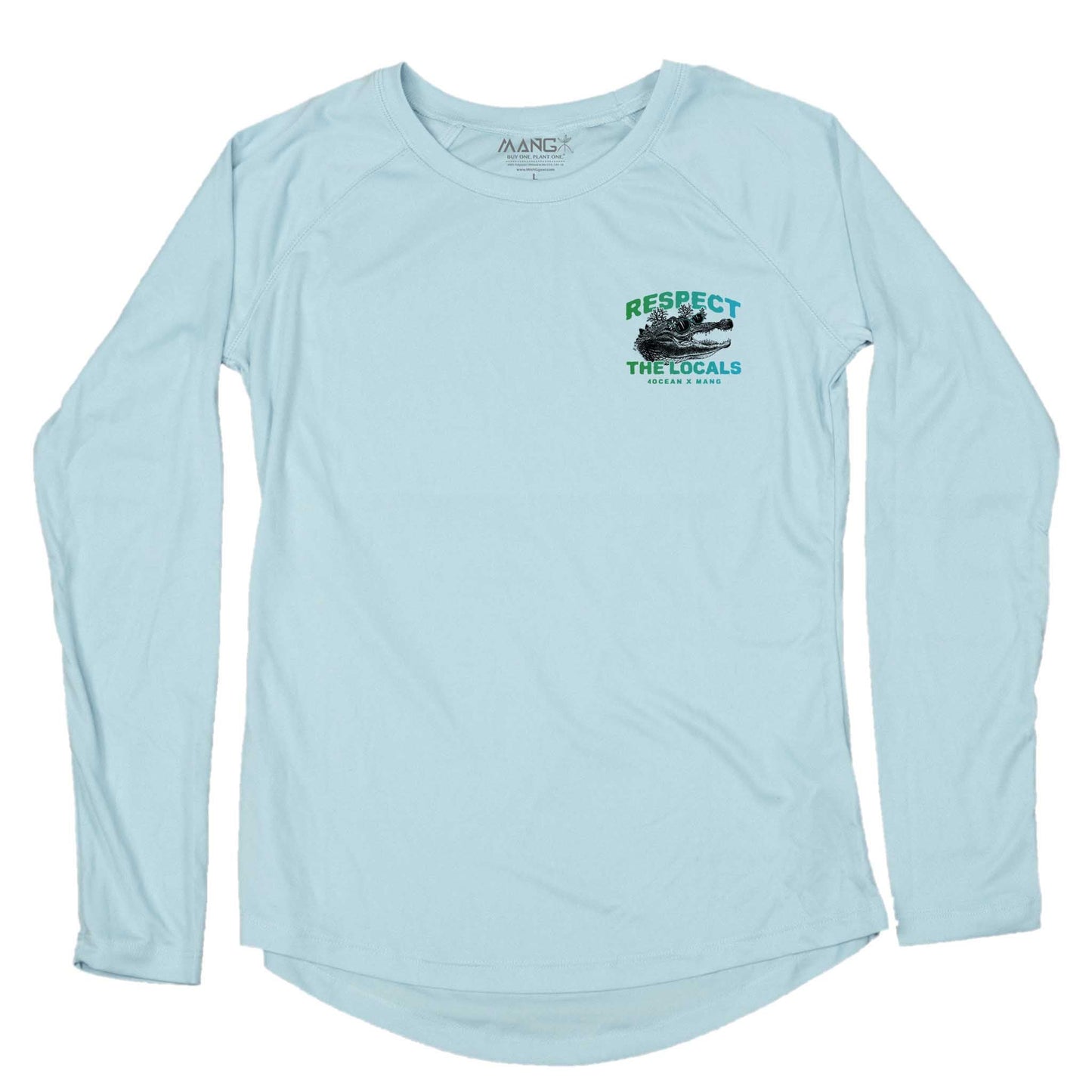 MANG 4ocean Respect The Locals Gator Eco LS - Women's - -