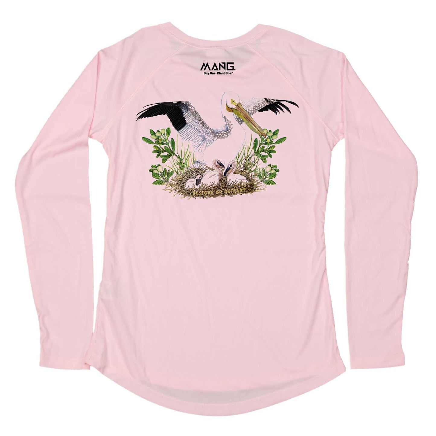 MANG White Pelican MANG - Women's - LS - XS-Pink