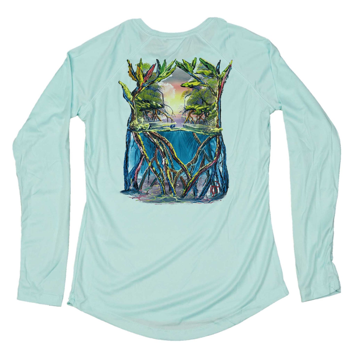MANG Guard the Groves MANG - Women's - LS - XS-Seagrass