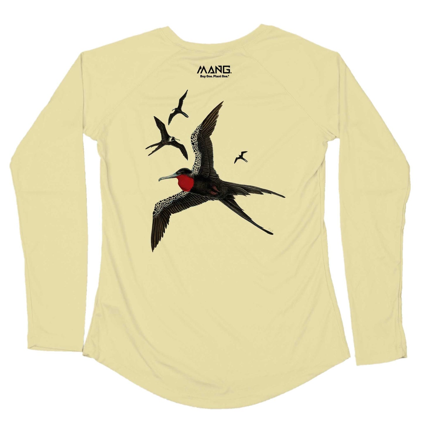MANG Frigatebirds MANG - Women's - LS - XS-Sunshine Yellow