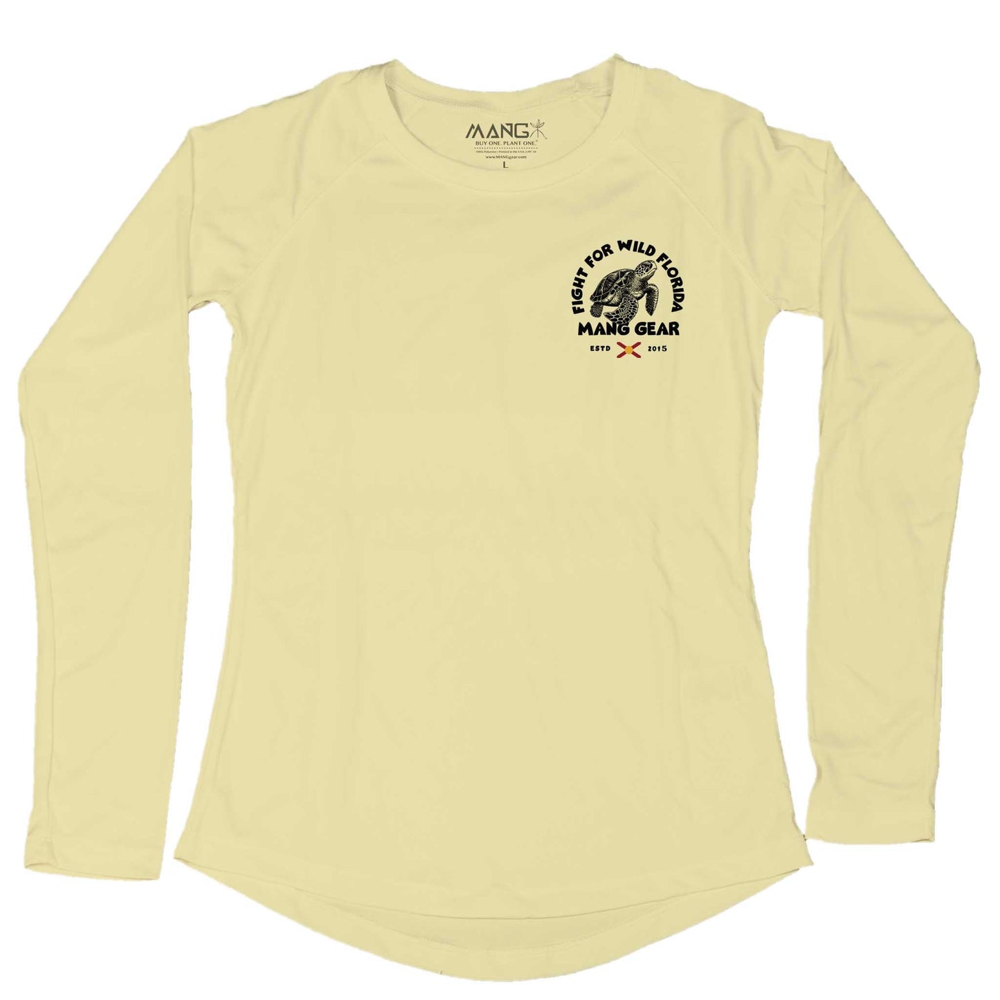 MANG Fight For Wild Florida Sea Turtle - Women's - LS - -