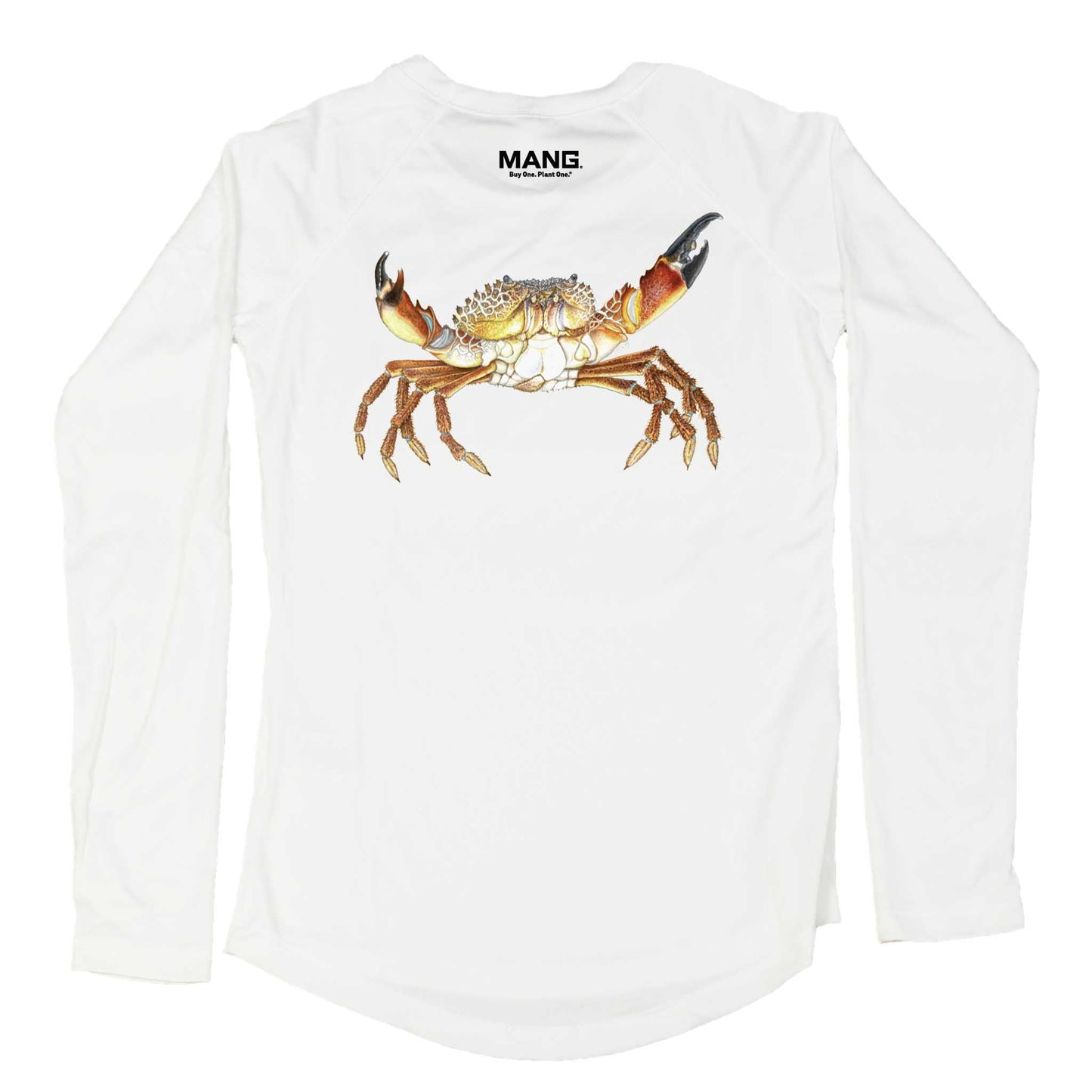 MANG Stone Crab MANG - Women's - LS - XS-White