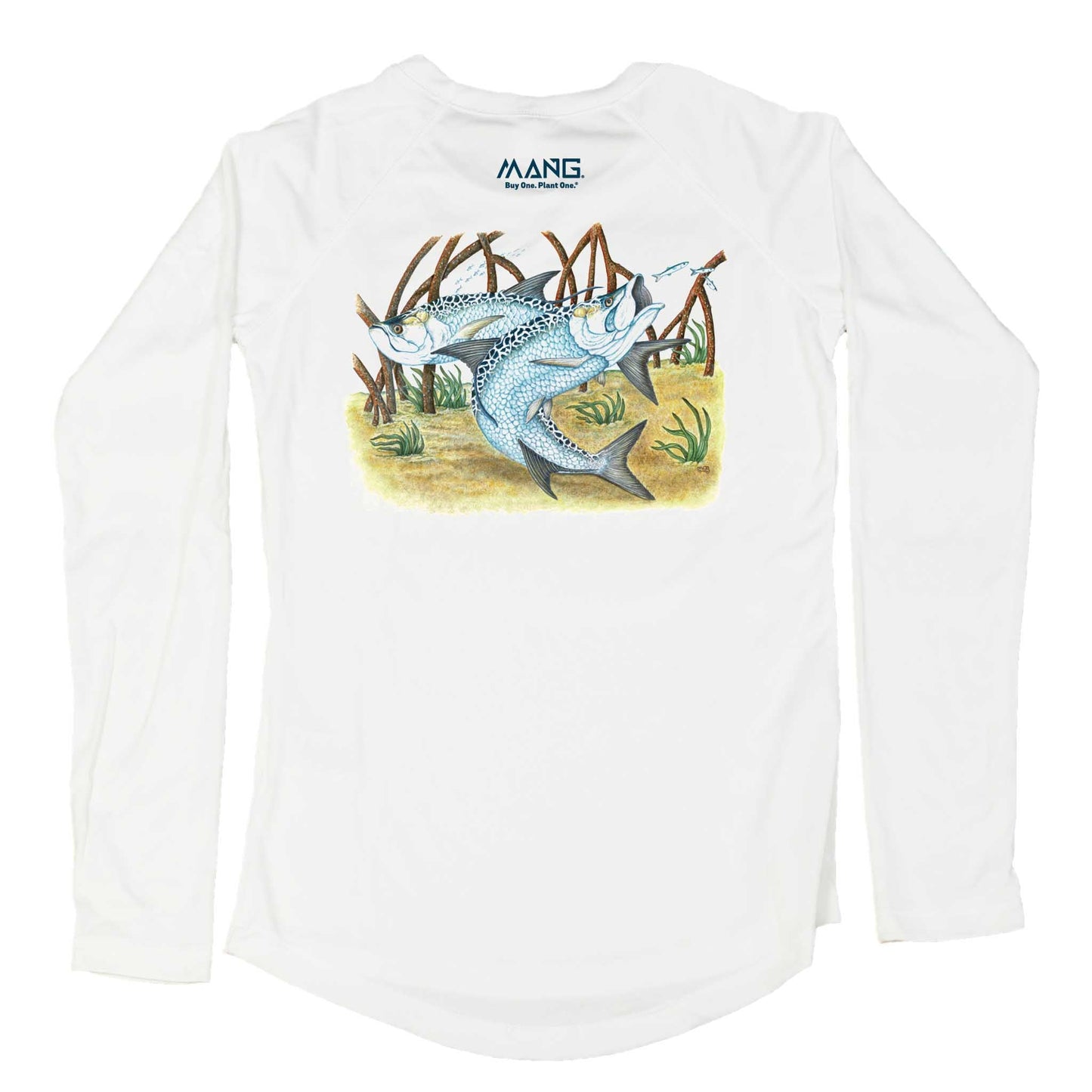 MANG Tarpon School MANG - Women's - LS - XS-White