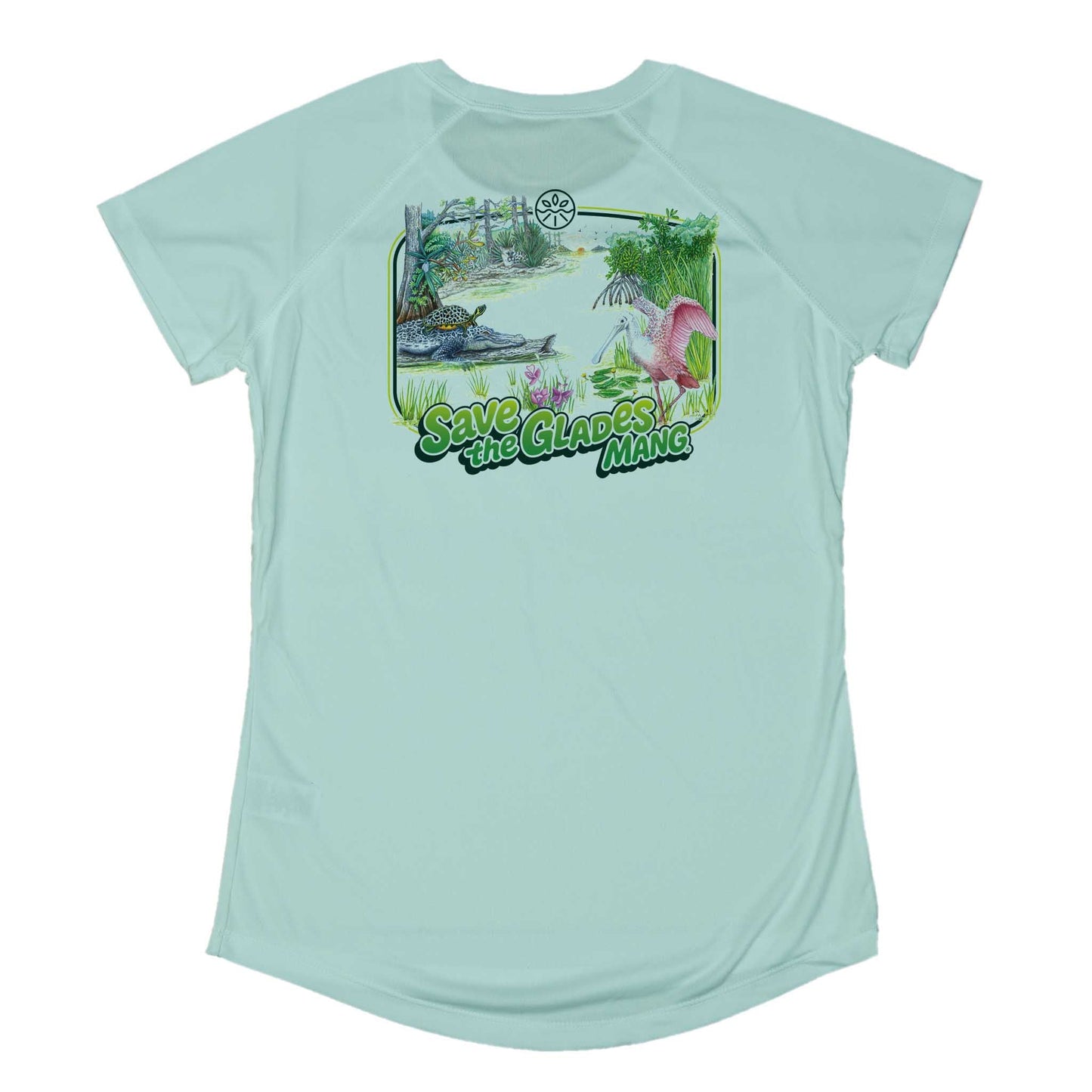 MANG Save the Glades MANG - Women's - SS - XS-Seagrass
