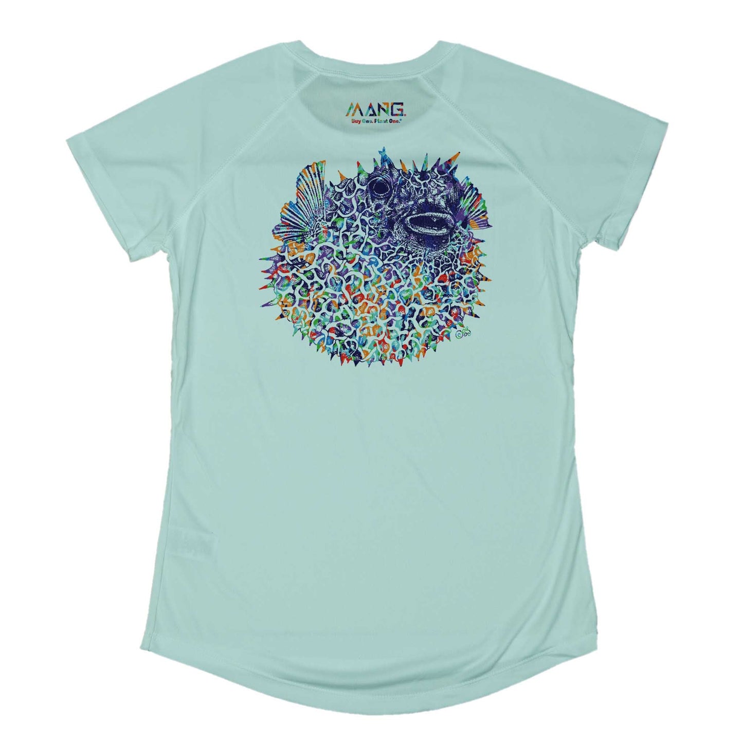 MANG Pufferfish MANG - Women's - SS - XS-Seagrass