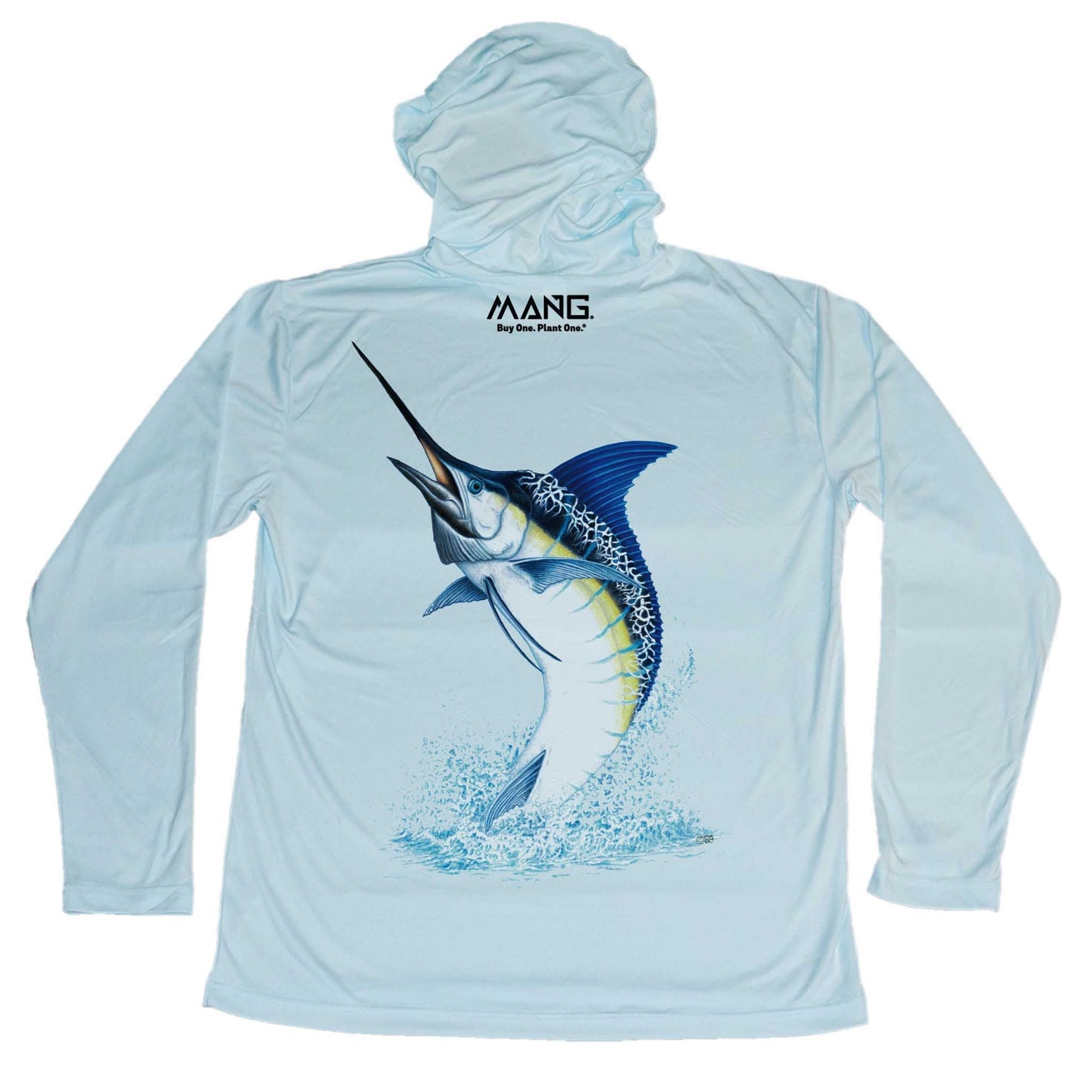 MANG IGFA Blue Marlin MANG - Youth - Hoodie - YXS-Arctic Blue