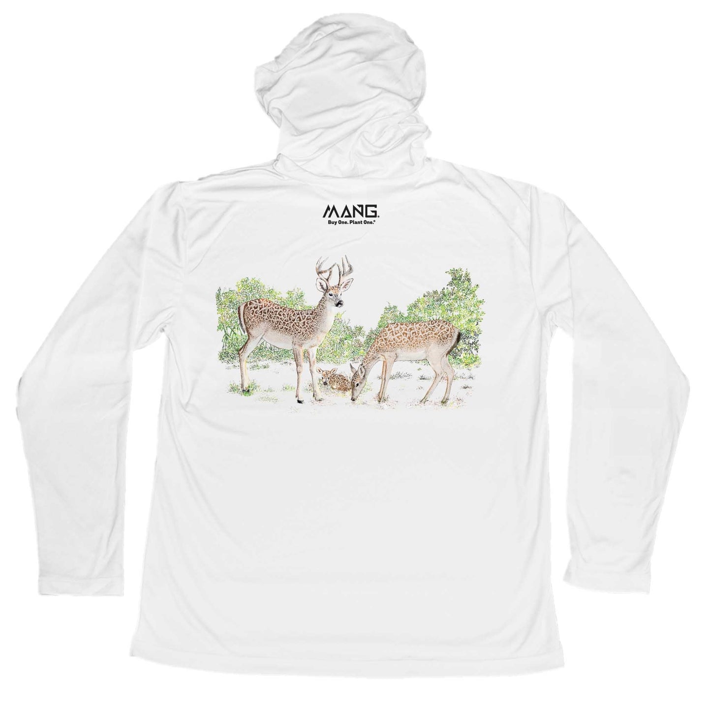 MANG Key Deer MANG - Youth - Hoodie - YXS-White
