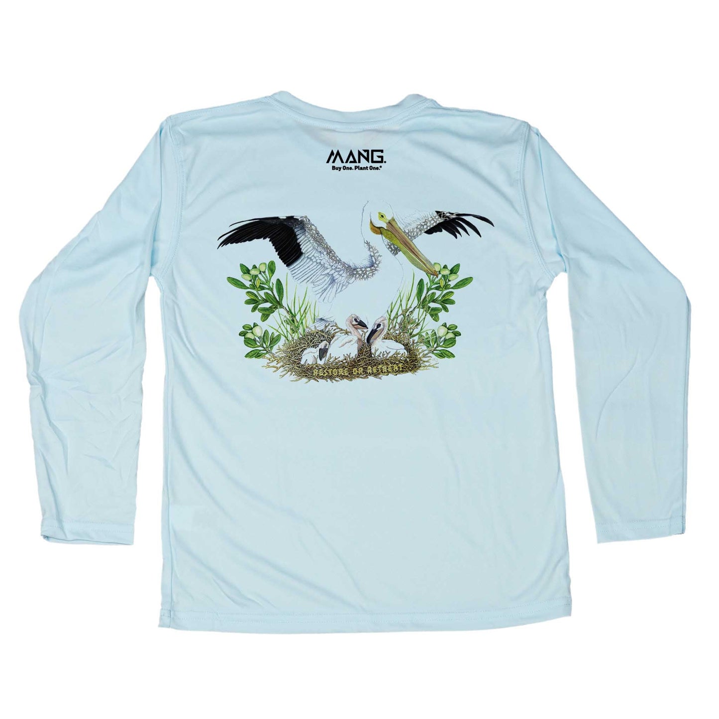 MANG White Pelican MANG Toddler - 2T-Arctic Blue