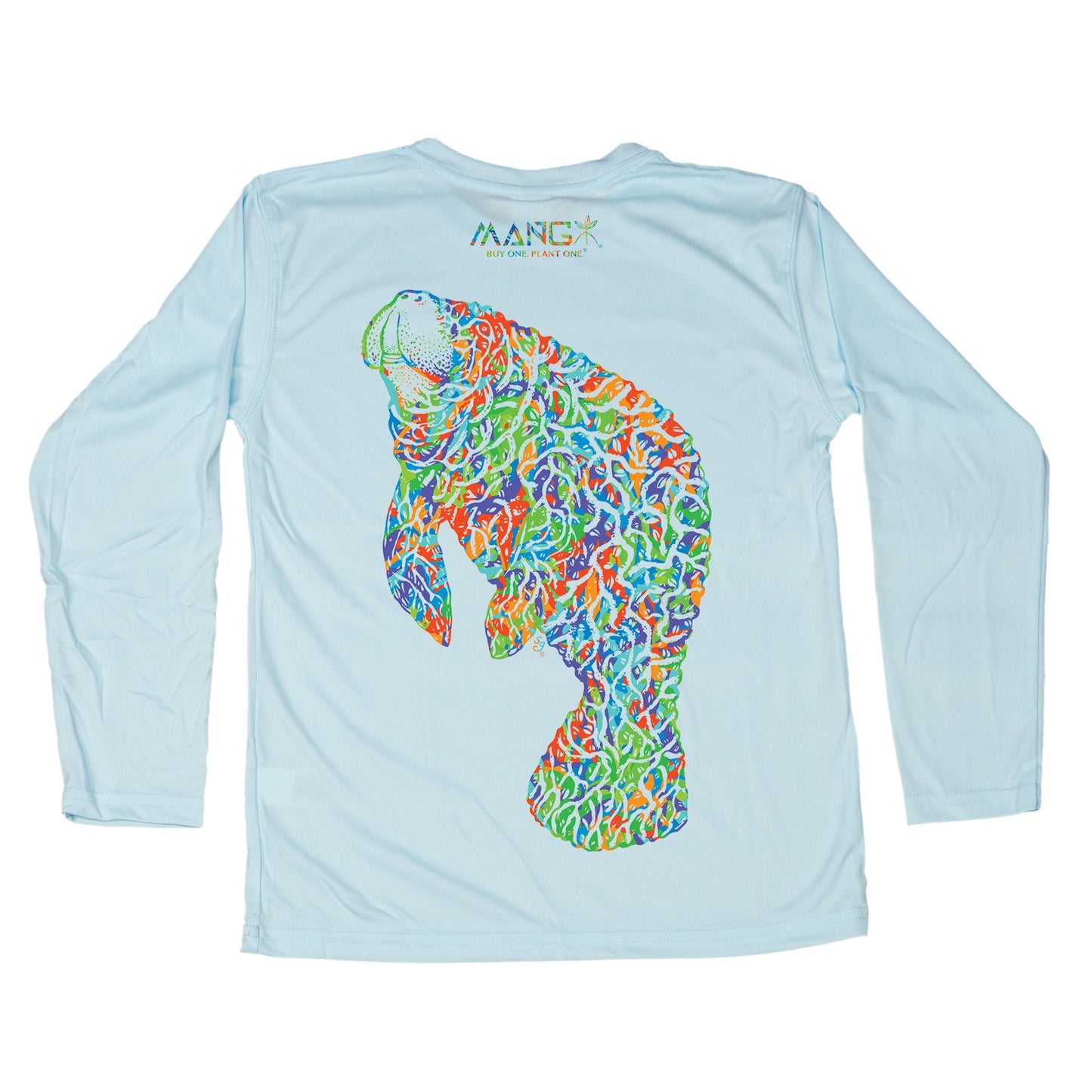 MANG Bimini Twist Mangatee - Youth - YS-Arctic Blue