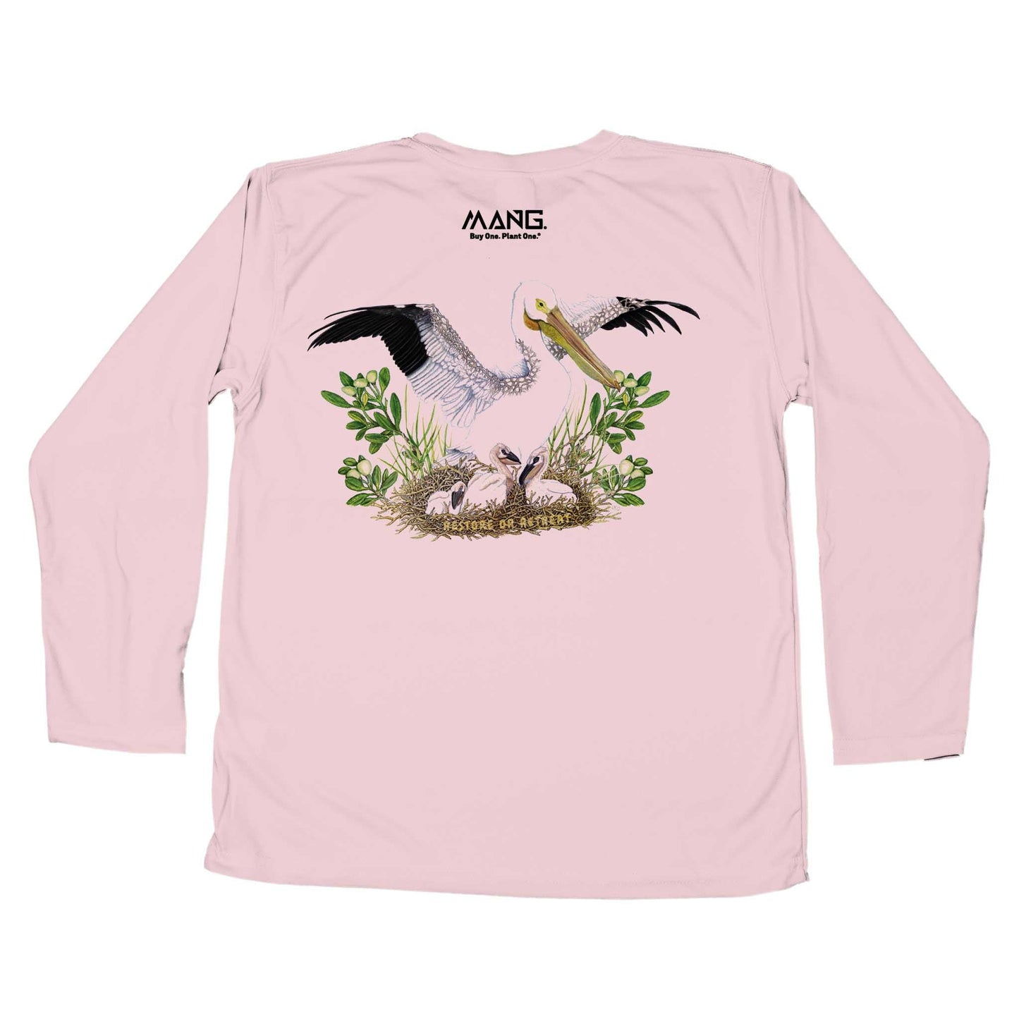 MANG White Pelican MANG - Youth - YS-Pink