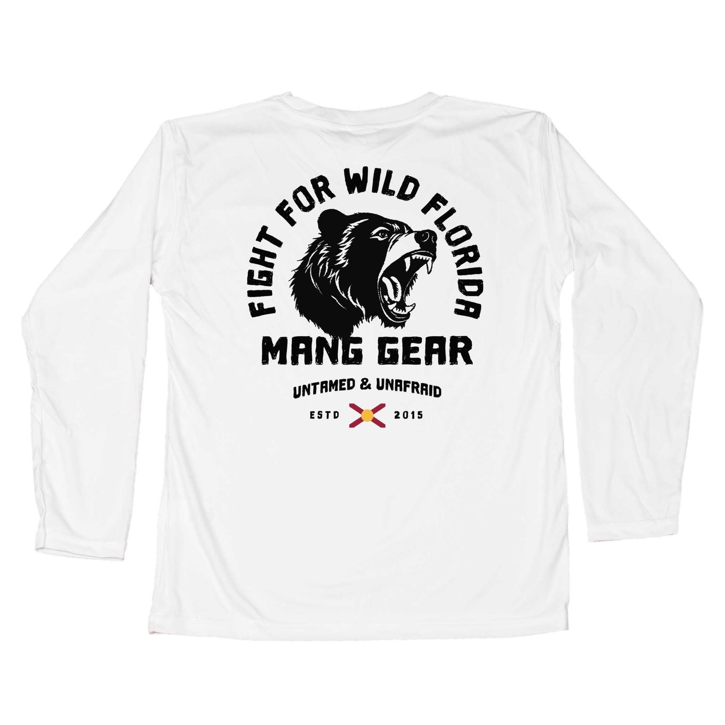 MANG Fight For Wild Florida Bear Toddler - 2T-White