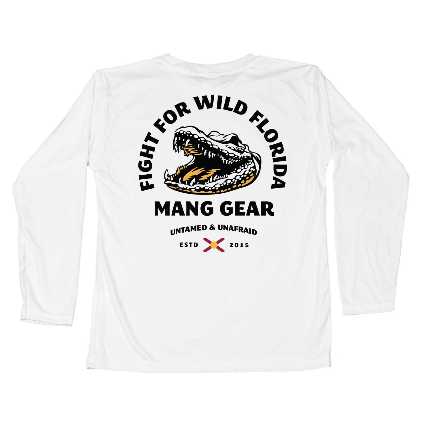 MANG Fight For Wild Florida Gator Toddler - 2T-White