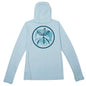 MANG Tri Leaf Fam MANG Premium Hoodie - Women's - XS-Arctic Blue