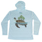 MANG 4ocean Turtle Hoodie - Men's - S-Arctic Blue