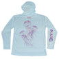 MANG Jellyfish MANG Hoodie - S-Arctic Blue